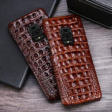 Leather Phone Case For Xiaomi Redmi Note 9S 9 8 8T 7 K20 K30 Pro Mi 9 se 9T 10 A3 Mix Max 3 Poco F1 X2 Crocodile Back Texture