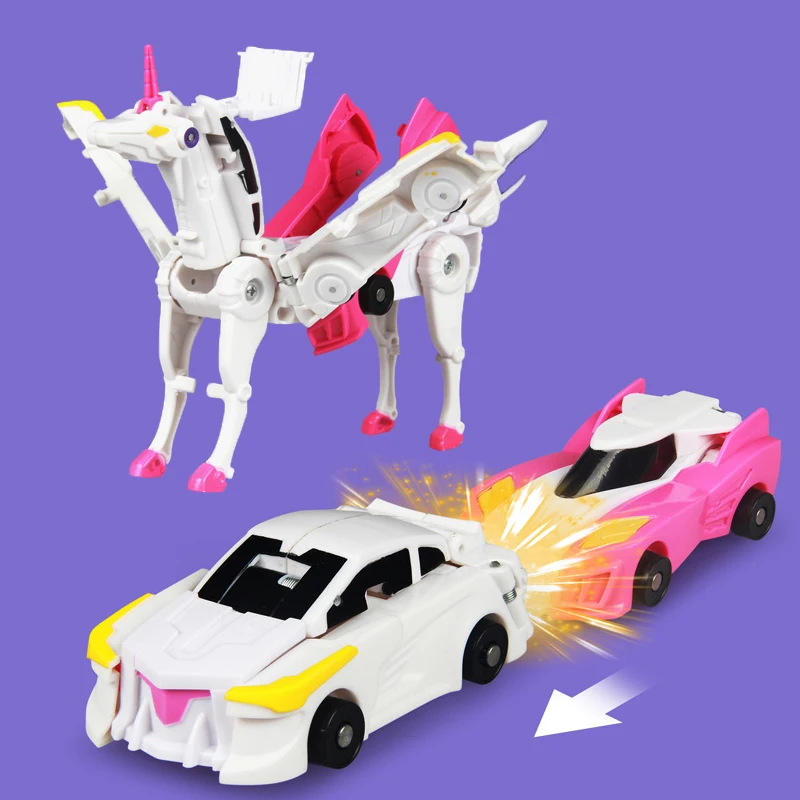 

Deformation Magic Flying Wing Pegasus Combination Kids Toys Magic Tricks Trolley Stick Collision Deformation Child Car