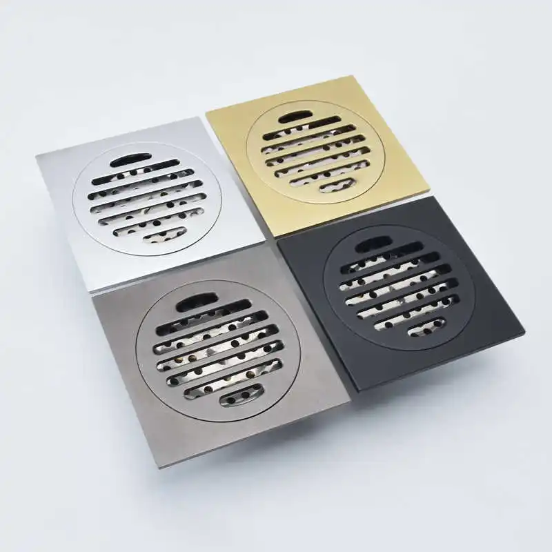 Напольный дренаж для квадратной ванной комнаты душевой на пол невидимый