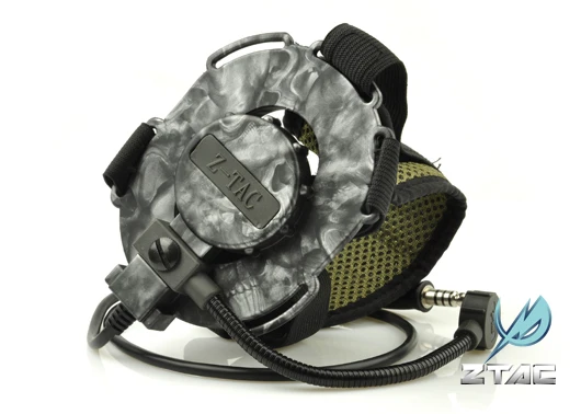 Z-TAC Unilateral headphones Z029 Military Bowman Evo III Headset Hunting Walkie Talkie Headset