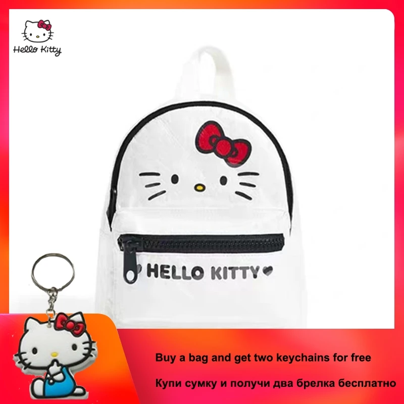 2019 новый модный мини-рюкзак с принтом HELLO KITTY Студенческая сумка рюкзак из