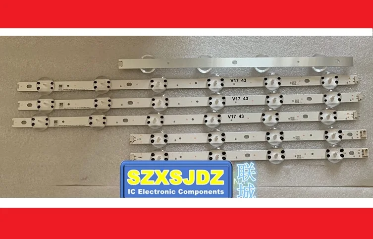 Светодиодный Подсветка для LG LC430DQE(FLM1) SUNG снасти на каждый день WEI 55V0 E74739 94V 0 43 &quotV17