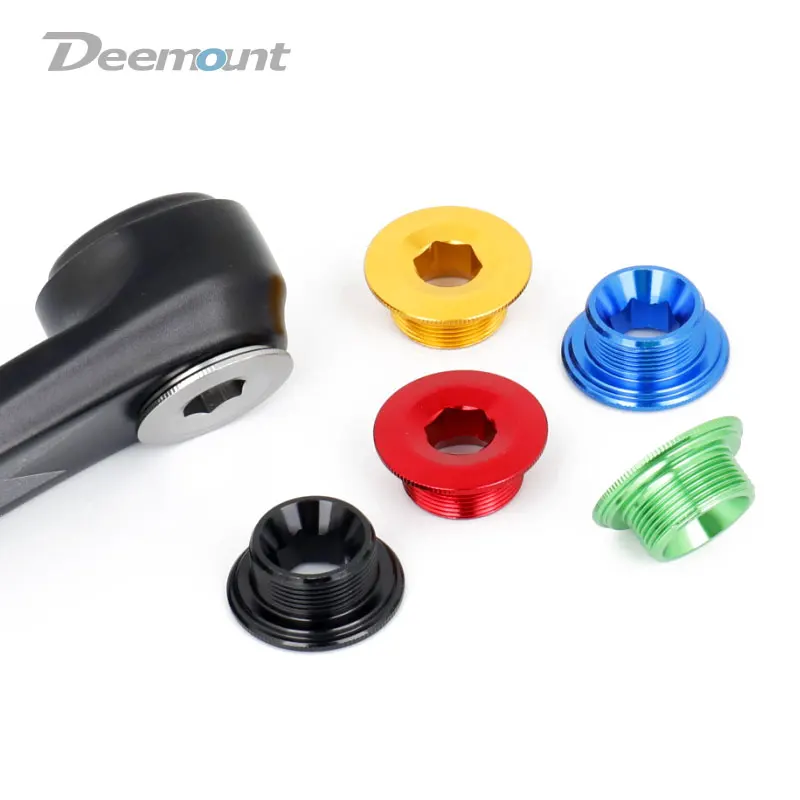 

2 шт. Deemount, алюминиевый сплав M20 * 8 мм, болт для велосипеда, крышка гнезда кривошипа, нижний кронштейн, рычаг, Кривошип, болт на выбор