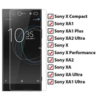Защитное стекло для Sony Xperia XA1 XA2 Ultra Plus, защита экрана телефона Sony X Performance XA, компактное закаленное стекло