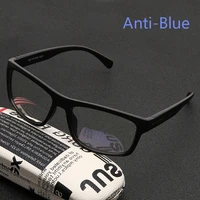 anti blue protection glasses square optical prescription myopia computer glasses frame women men anti blue sport glasses goggle