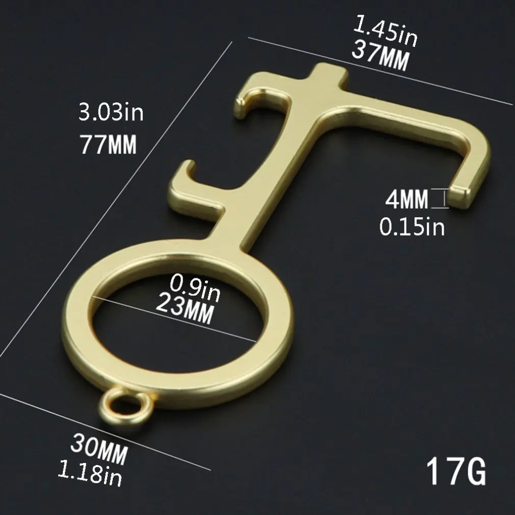 

Creative New Multifunctional Silicone Touch Screen and Anti-epidemic Keychain