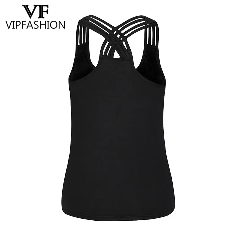 VIP Модный женский летний спортивный топ сексуальный жилет без рукавов с объемным