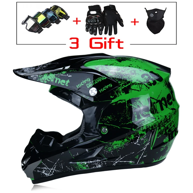 

2021universal Moto Off Road Motobike Motorcycle Helmet Moto Racing Adult Motocross Helmet Downhill Racing Helmet Kids Man Women