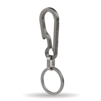 titanium high quality key chain men car keychain ultra lightweight edc outdoor tool stainless steel key ring best gifts