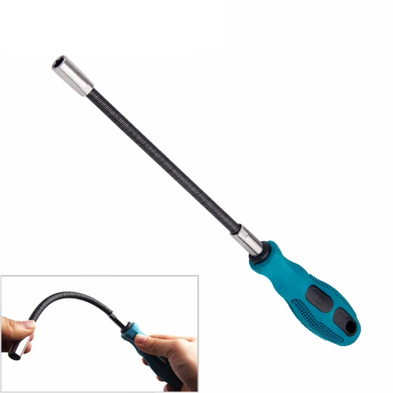 Отвертка с гнездом 7 мм гибкая Шестигранная ручная отвертка ручные