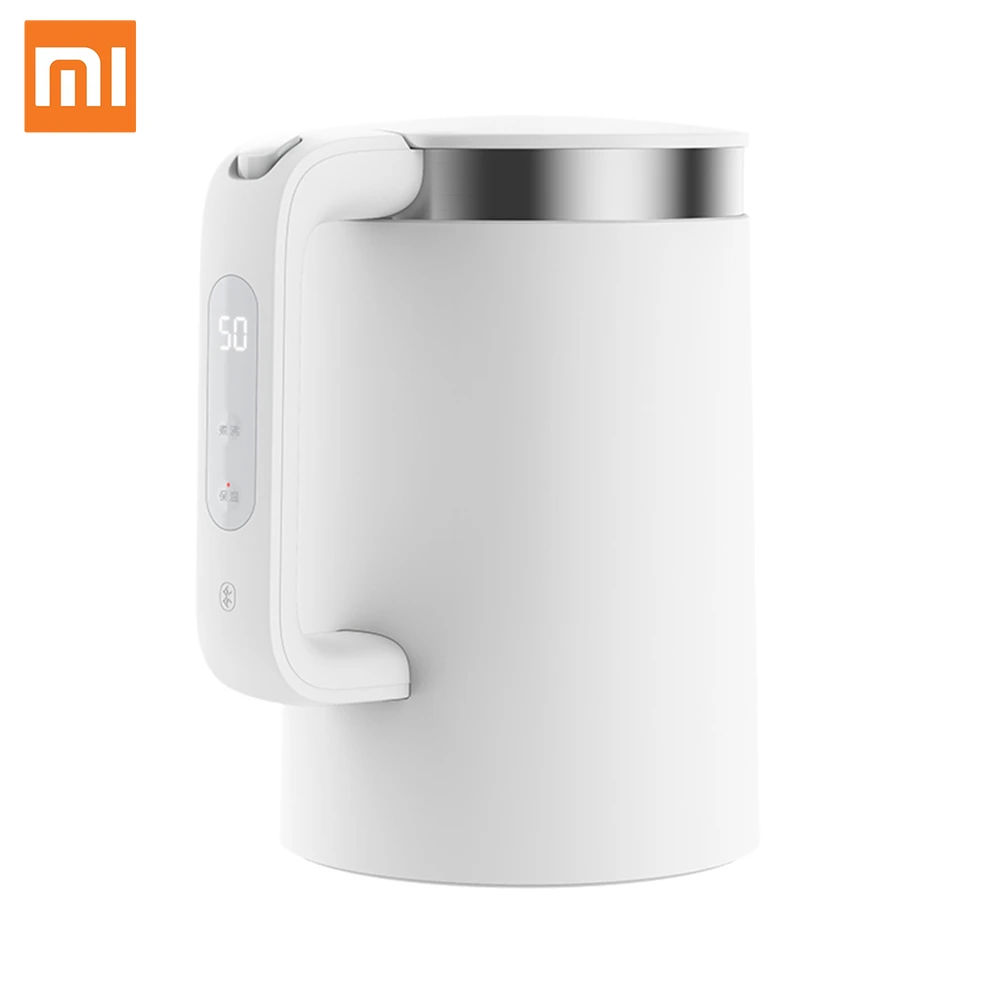 Xiaomi Mijia Electric Kettle Pro Constant Temperature Control Real-time Display Water 1.5L Work With Mi App | Бытовая техника