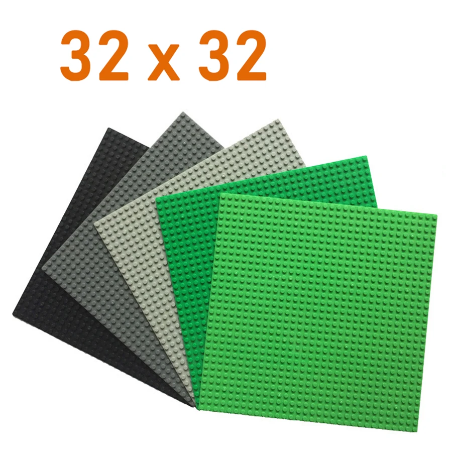Классические базовые пластины 32X32 точки опорная пластина пластиковые кирпичи