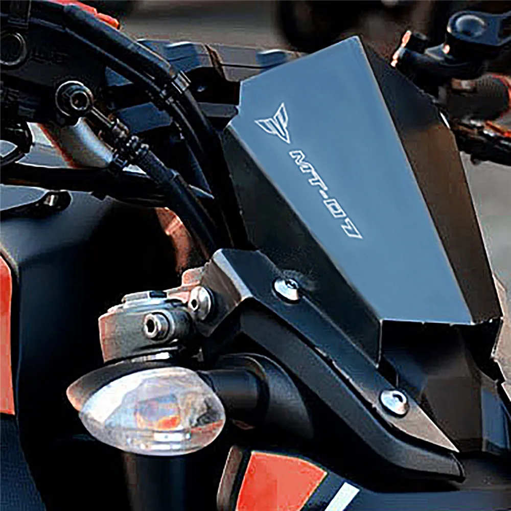 Ветровое стекло для Yamaha MT07 MT-07 MT 07 2013 2014 2015 2016 2017 ветровое мотоцикла | Автомобили и