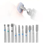 Новинка; 10 штук в штучной упаковке твердосплавный Режущий инструмент для ногтей сверло из исинской глины для украшения для ногтей, фрезер аксессуары фреза для маникюрапедикюра