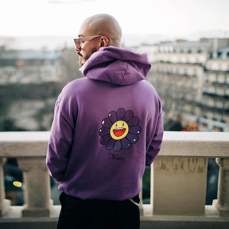 

2020 Winter Men's Fleece Sunflower Warm Classic Jacket Sweatshirt