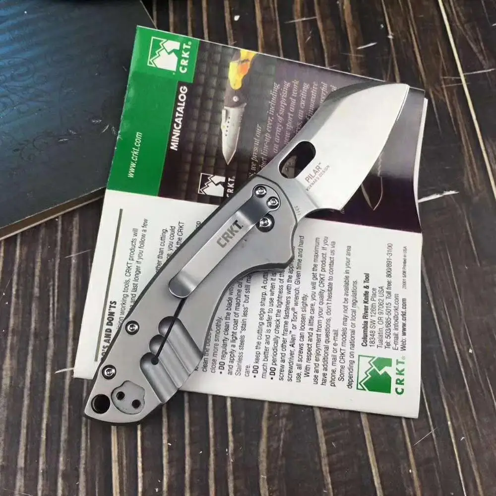 Новое поступление складной нож 8cr13mov лезвие полностью стальная ручка Карманный