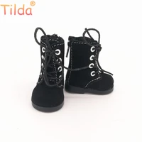tilda 5cm shoes for rag dolls bjd toy casual boots 16 retro shoes for exo 20cm korea kpop plush dolls accessorries for doll toy