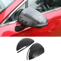 for hyundai sonata 2020 2021 chrome side view rearview mirror cover trim molding protection cap exterior accessories car styling