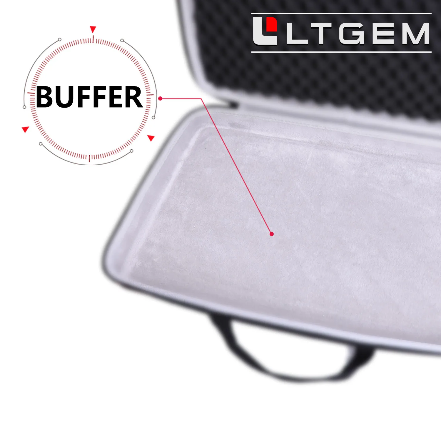 LTGEM Waterproof EVA Hard Case for Hercules DJControl Inpulse 300 2 Channel USB Controller | Багаж и сумки