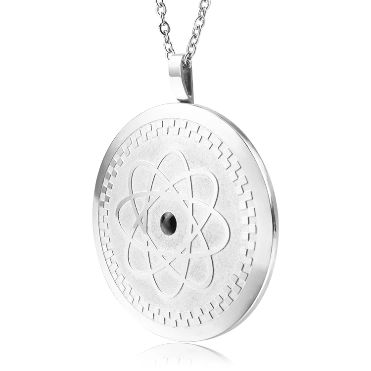 Женские Подвески EBUTY из розового золота с квантовой энергией здоровые элегантные