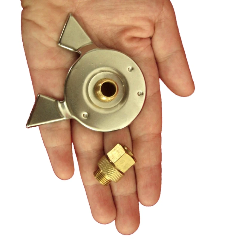 Открытый Пешие прогулки Кемпинг плита горелки конвертер для печи разъем газовый