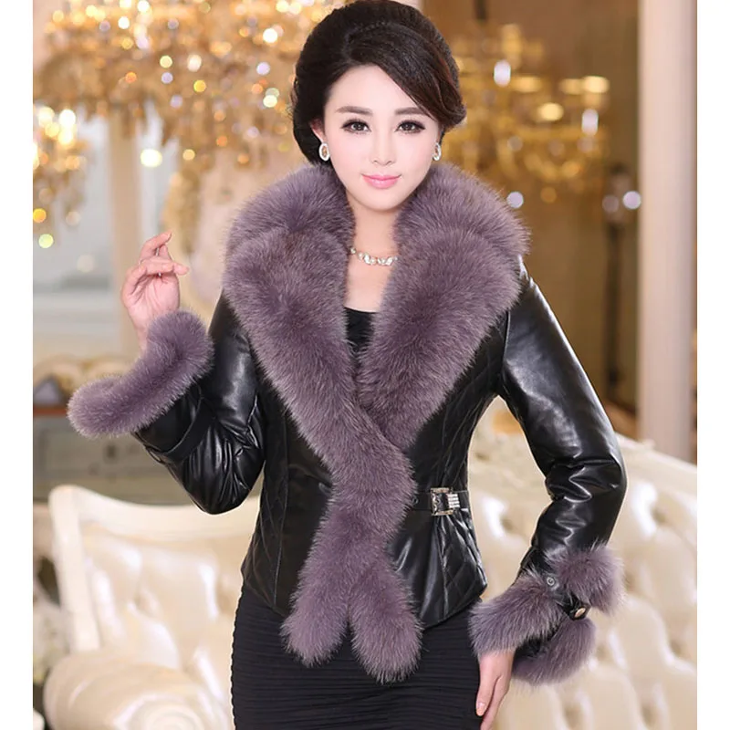 Элегантное короткое пальто из искусственного меха пушистая куртка зимняя