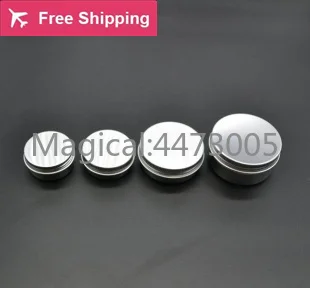 Пустые многоразовые круглые алюминиевые металлические жестяные банки 10 г/15 г/20