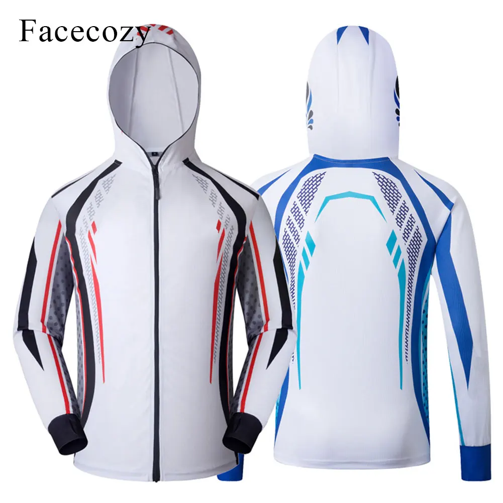 Мужская дышащая быстросохнущая куртка Faceoczy тонкая спортивная на молнии с