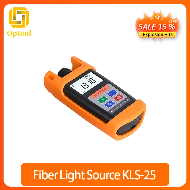 FTTH KLS-25 тестер волоконно-оптического кабеля и одномодовый оптоволоконный