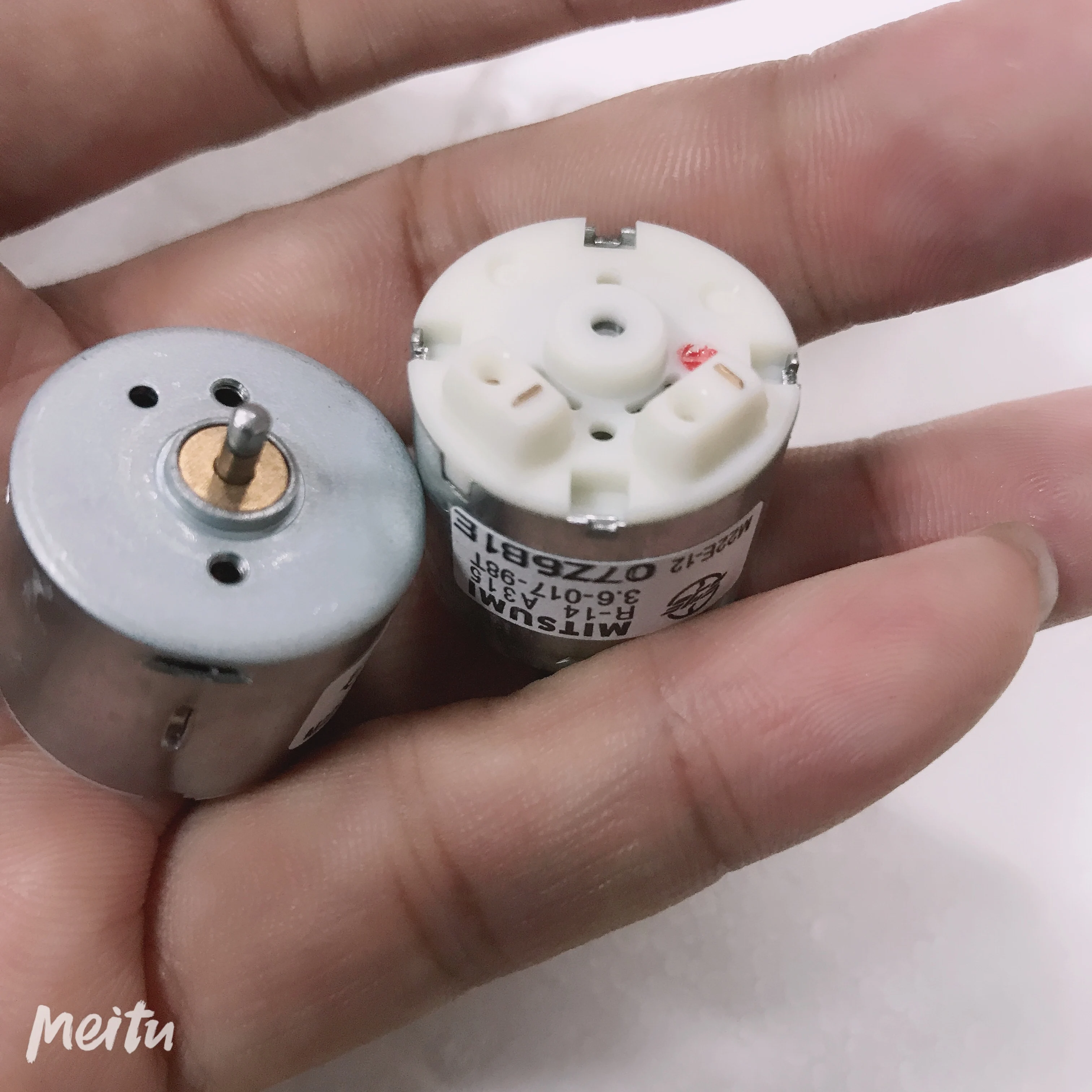 MITSUMI M22E-12 DC 2,5 V-4 V 9100 об/мин мини 22 мм 6 полюсов ротора большой крутящий момент 310 мотор DIY тату-машинка бритва