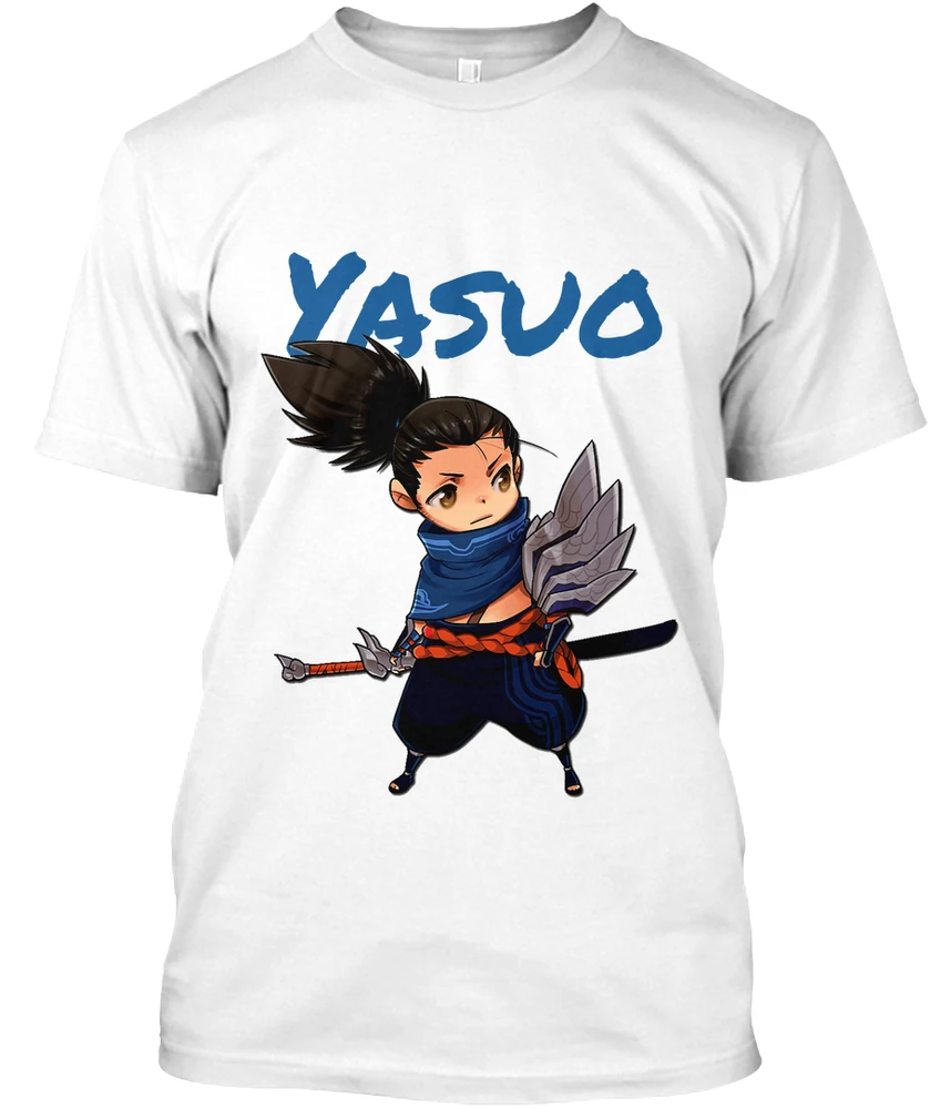 Мужская футболка женская yasuo|Мужские футболки| |