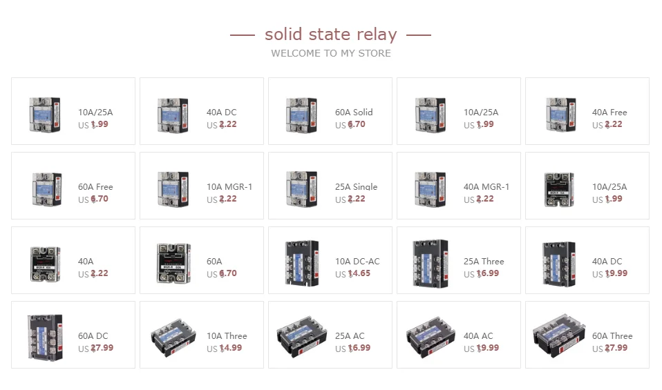 10A/25A Однофазное твердотельное реле SSR-10DA/25DA MGR-1 D4810/D4825 DC управление AC 3-32VDC до 24-480VAC с защитными крышками