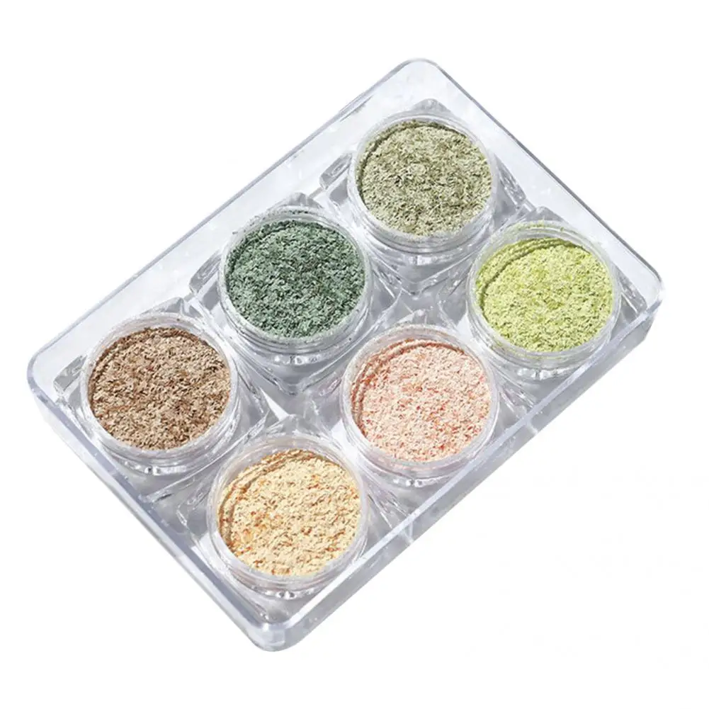 Неплавающий 3d-эффект деревянный пигмент блестящий пробковый порошок набор