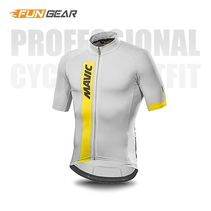 Cycling jersey Ropa Ciclismo Mavicing велосипедная форма, комплект одежды для велоспорта, Мужская Джерси с коротким рукавом, одежда для шоссейного велосипеда, одежда для гонок, быстросохнущая - Цвет: Cycling jersey