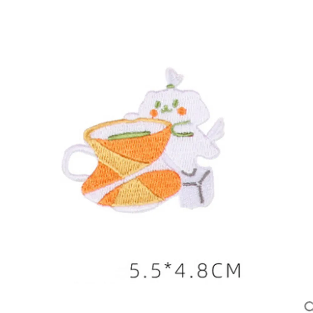 Maxsin 1 Pc High Quality Cartoon Animal Embroidered Cute Bear Rabbit Patches Iron On Dress Jacket Garment Accessories DIY | Дом и сад