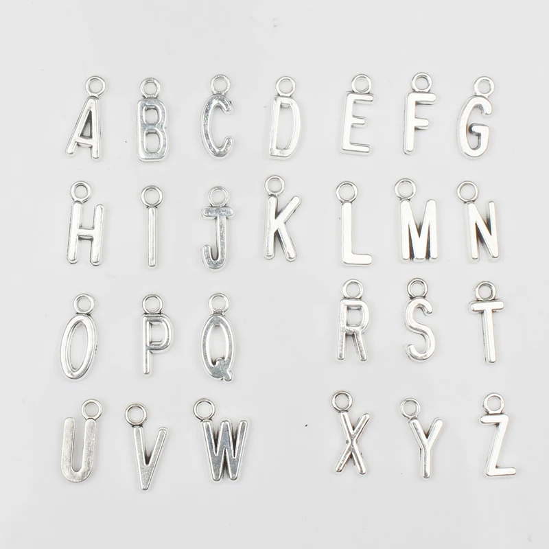 Креативное кольцо для ключей в форме сердца подвеска художника брелок с 26