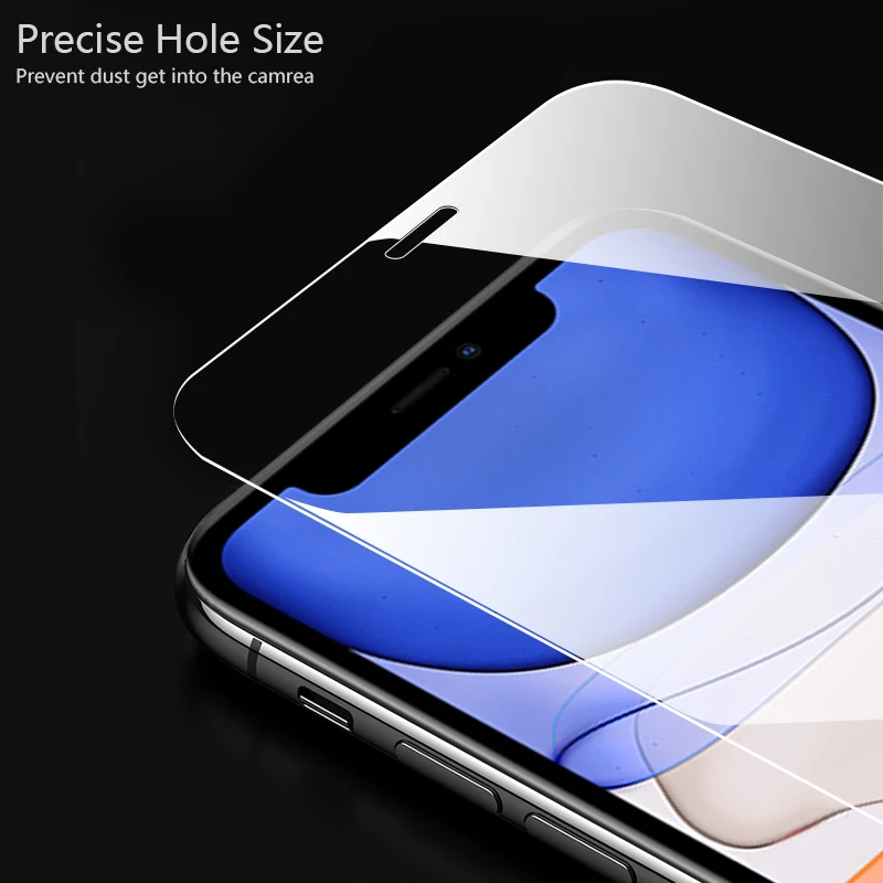 3 шт. закаленное стекло для iPhone 12 Mini Pro Max Защита экрана Мини защитное защитная