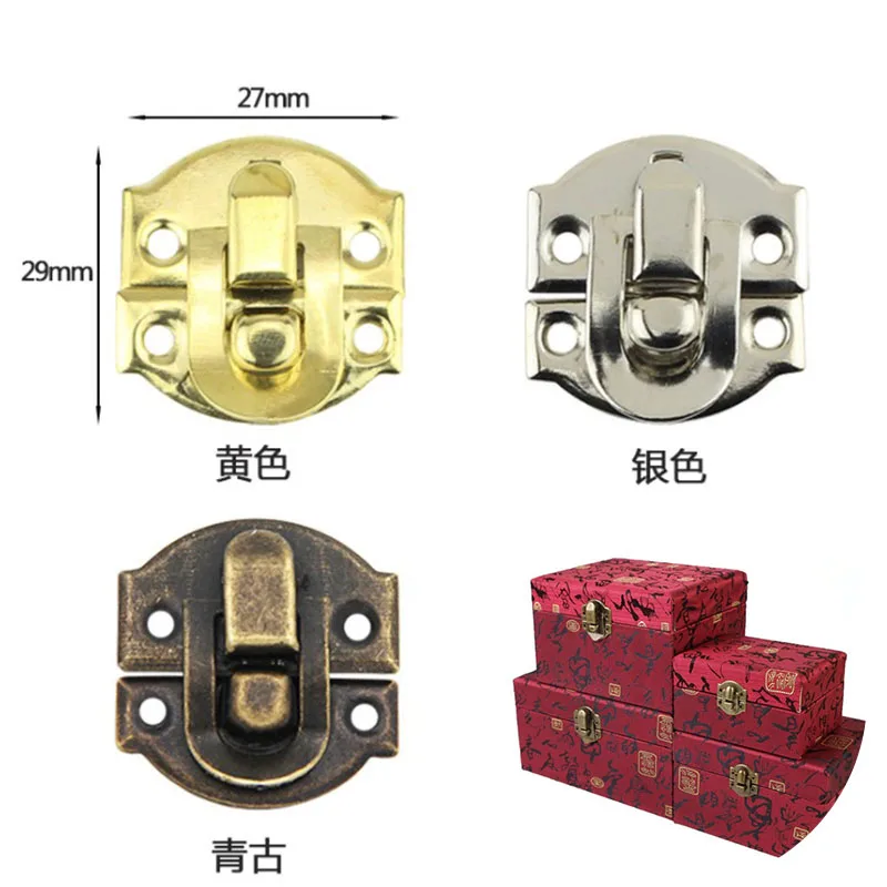 

5 шт. мини-застежка в подарочной коробке, застежка в деревянной коробке, маленькая металлическая застежка, аксессуары «сделай сам»