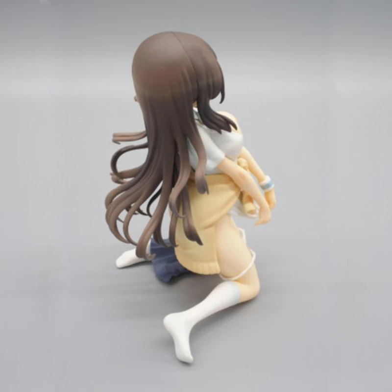 Японское аниме 14 см оригинальная Милая сексуальная девушка Кондо Yume на коленях