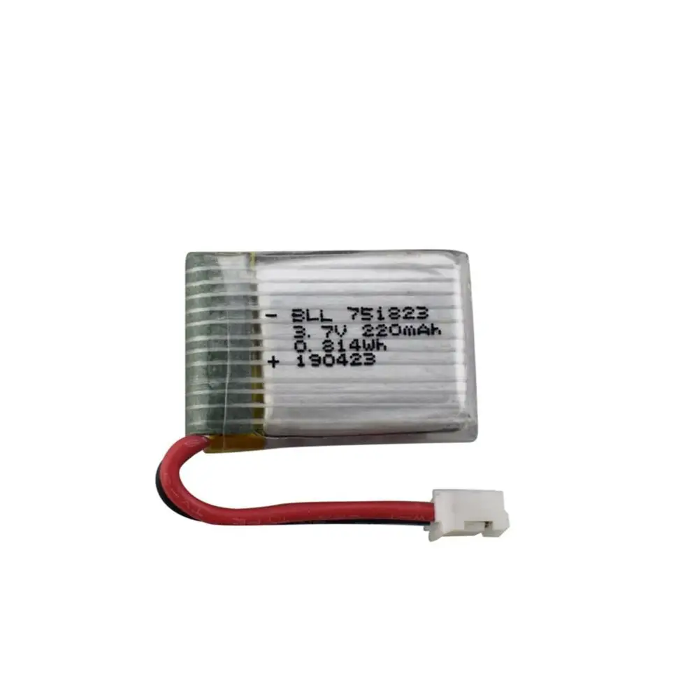 

3,7 V 220mAh литиевая батарея для HS210 H36 E010 NH010 T36 Mini RC Quadcopter запасные части