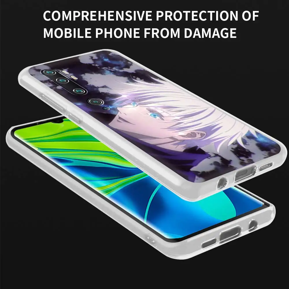 

Japan Anime jujutsu kaisen Phone Case For Xiaomi Poco X3 NFC 6.67 inch M3 For Mi Note 10 Lite 10T Pro 5G 9T CC9 9 SE Matte Cover