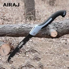 Многофункциональное складное пильное полотно AIRAJ, ручная пила, инструменты для деревообработки, SK5, стальная ручка, складная острая Садовая пила