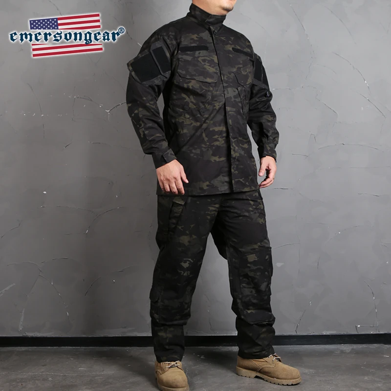 Emersongear синий лейбл тактический боевой R6 форма рубашка и брюки набор поле BDU штурмовая Униформа Военная армейская спортивная одежда