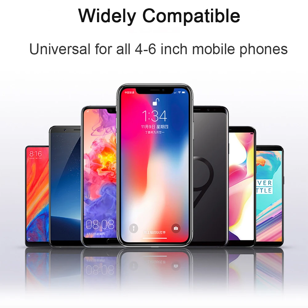 Universal Car Phone Holder Leather Gravity Bracket Air Vent Stand Mount For iPhone 7 8 XS Samsung Support Telephone Voiture |