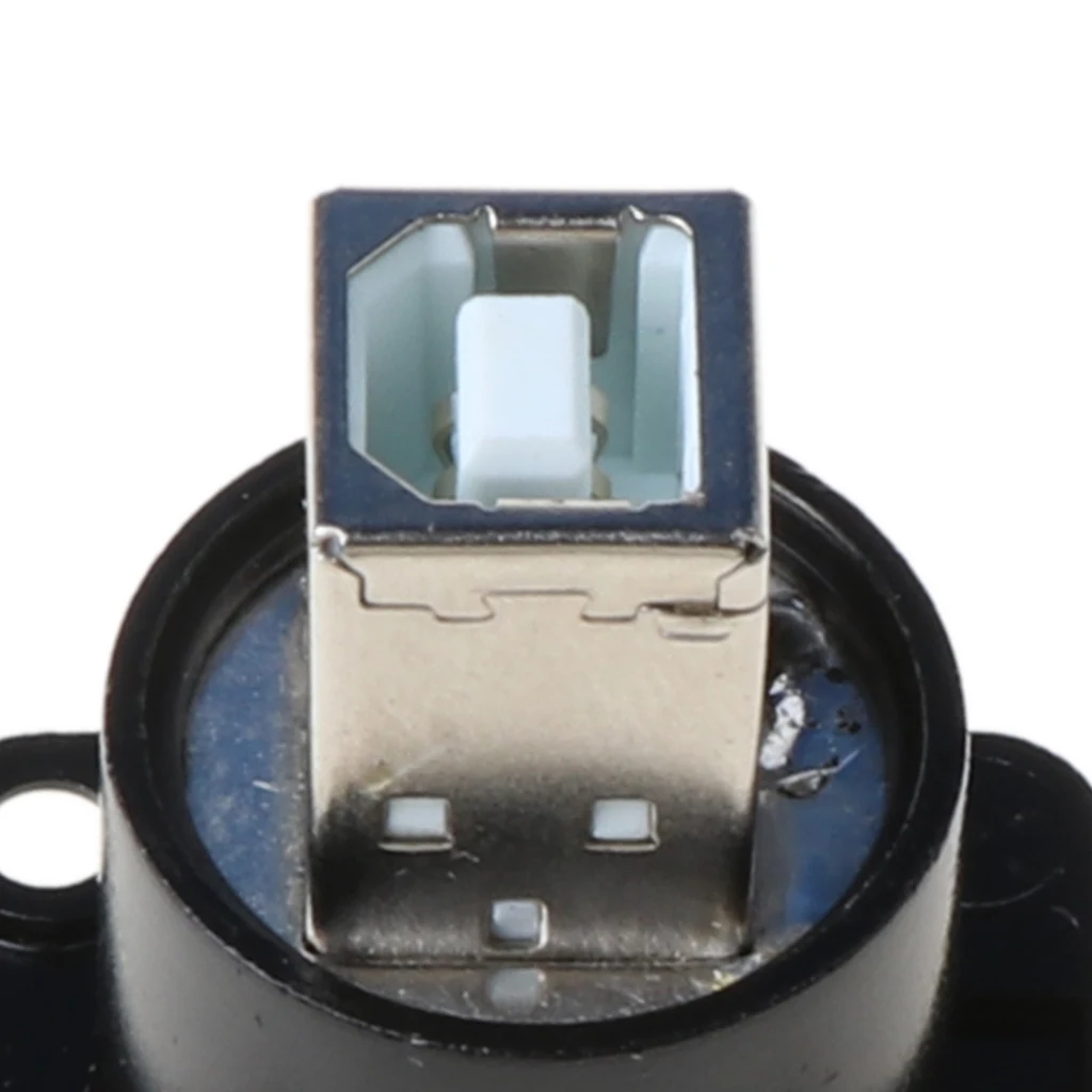 

Brand New and High Quality Metal USB B Type Female Socket to USB A Type Female Socket Panel Mount Adapter