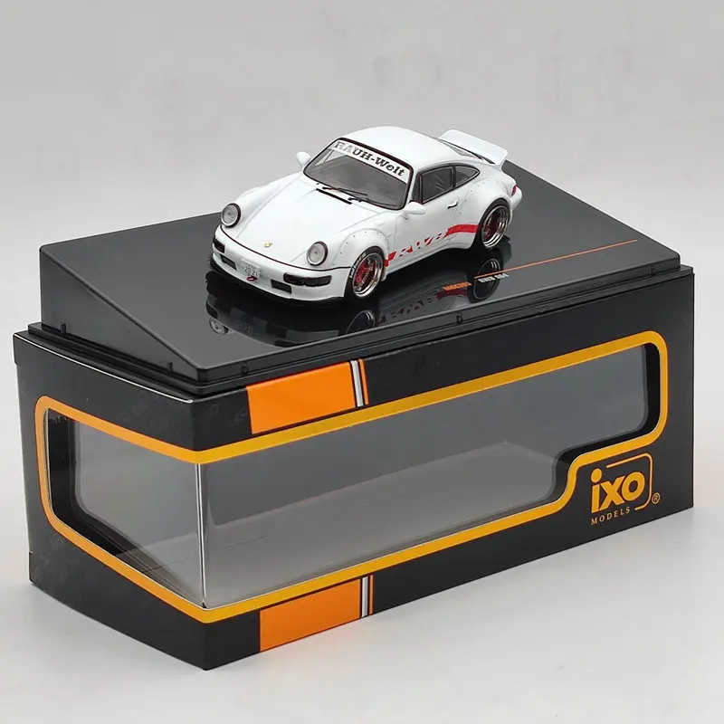 IXO 1:43 для P ~ SCHE RWB 964 Rauhwelt белый MOC305 литье под давлением модель Ограниченная