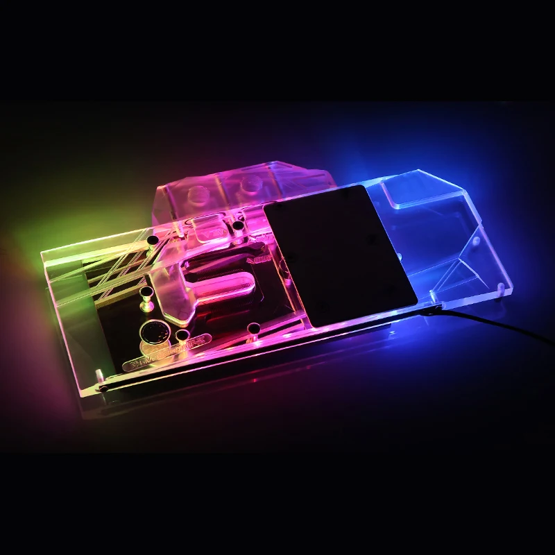 Bykski кулер для графического процессора Gigabyte Geforce RTX 2070 2080 WINDFORCE OC 8G водяной блок