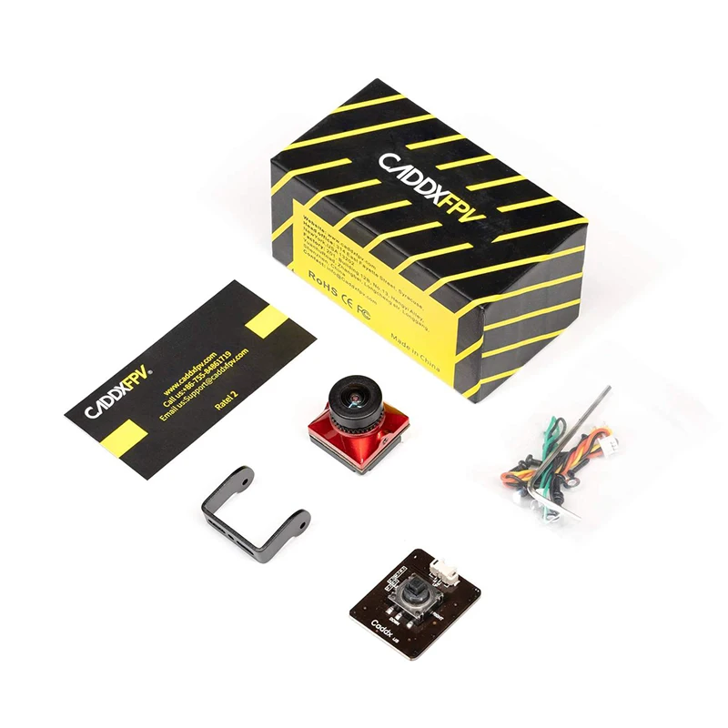 CADDX Ratel 2 Caddxfpv микро размер starlight низкая задержка Фристайл FPV камера 1 мм объектив