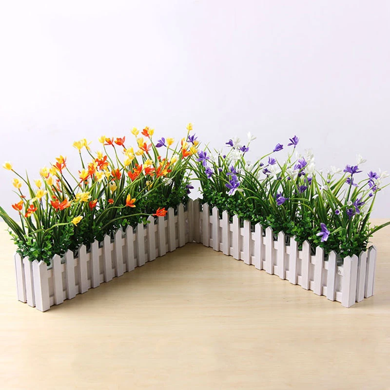 

5cm Wooden Fencing Wood Barrier DIY Mini Landscape Fairy Garden Figurines Miniatures Accessories Handmade Crafts For Home Decor