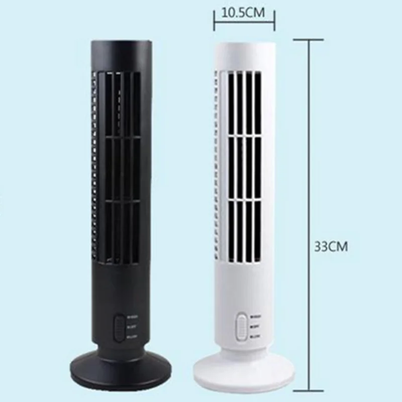 Портативный Настольный вентилятор с USB бесшумный без лопасти подходит для дома